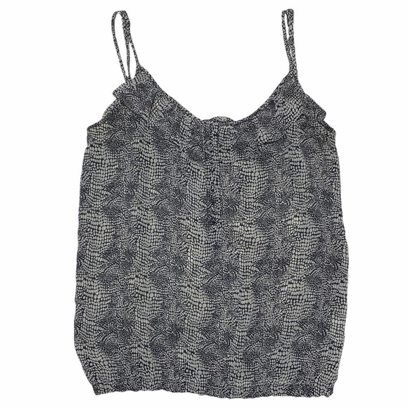 COTTON On Black & White Printed Camisole Blouse - Picture 6 of 12